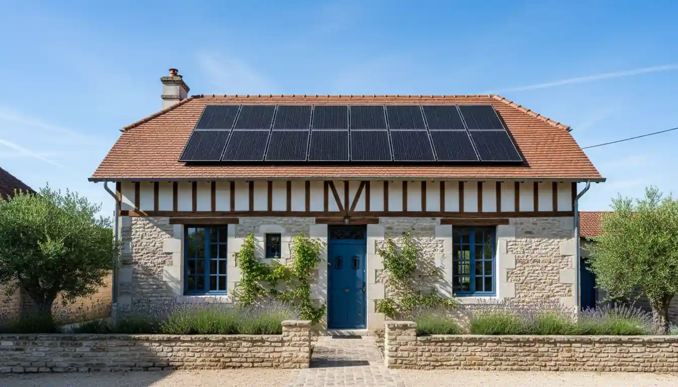 Installation de Panneaux Solaires à Cadaujac, Quartier de la Gare